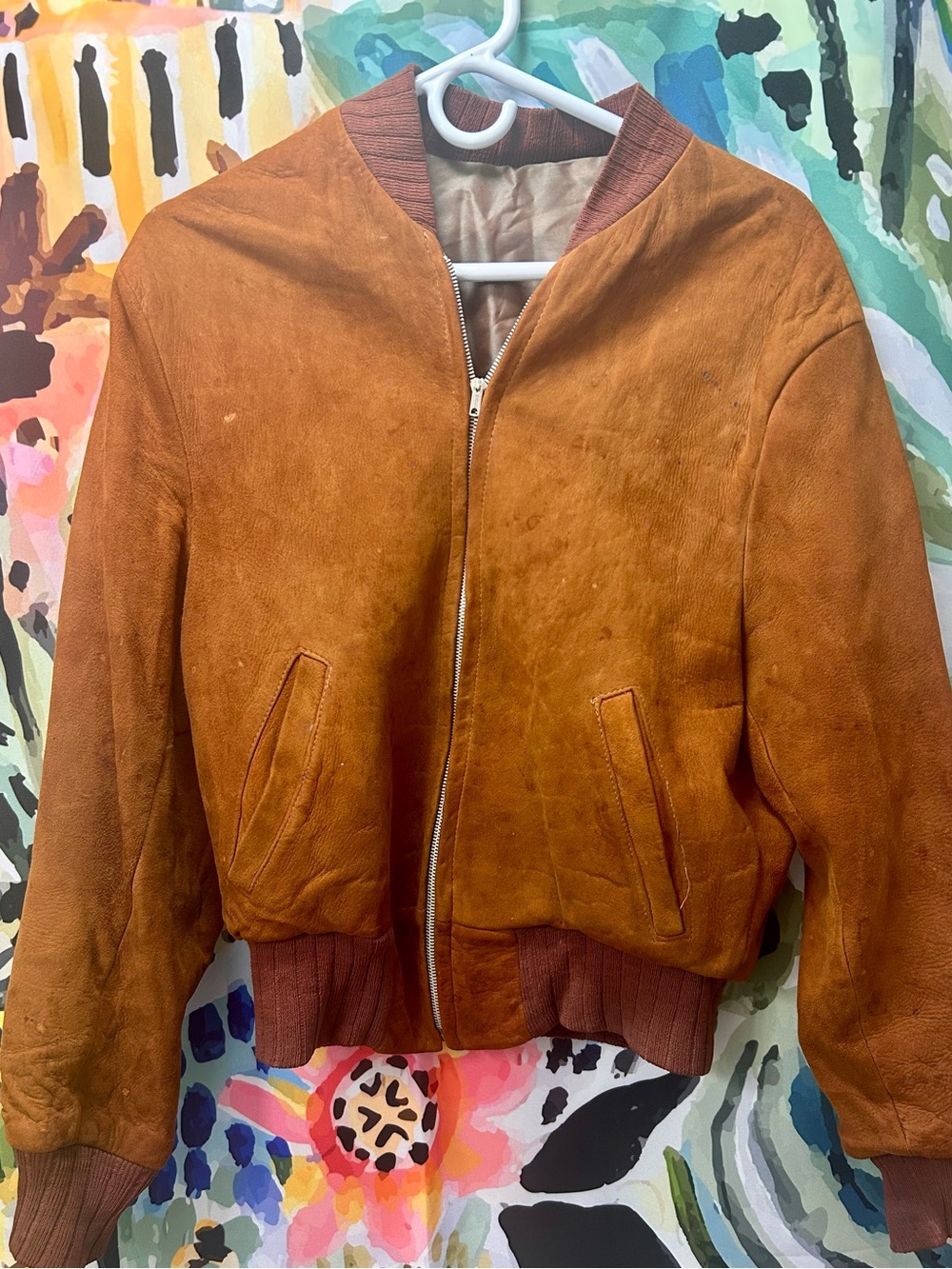 1950’s Suede Bomber-S/M